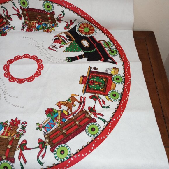 Embellished Felt Christmas Tree Skirt - Picture 2 of 6